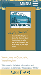 Mobile Screenshot of concrete-wa.com